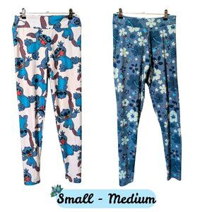 {Disney Parks} Lilo & Stitch Athleisure Leggings Bundle - Small